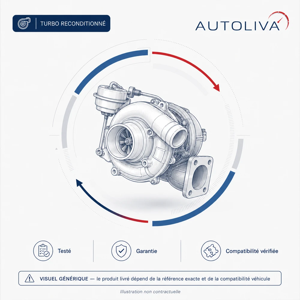 Turbo Ihi reconditionné – Ihi Vifc Opel – échange standard